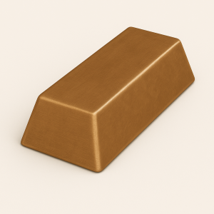 Чушка бронзовая БрА10Ж3р ГОСТ 614-97 в наличии в Саратове