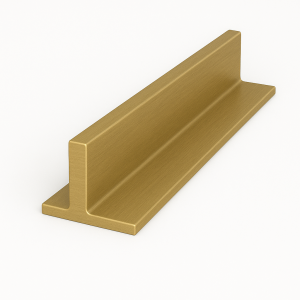 Латунный профиль Т-образный 30 мм Л63 в наличии в Саратове