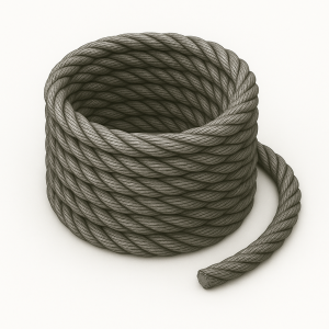Канат тройной свивки ЛК-Р 14,5 мм ГОСТ 3089-80 в наличии в Саратове