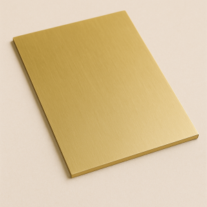 Латунный лист мягкий 3х600х1500 мм Л63 ГОСТ 2208-2007 в наличии в Саратове