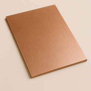 Бронзовый лист 0,4 мм БрБ2 в наличии в Саратове