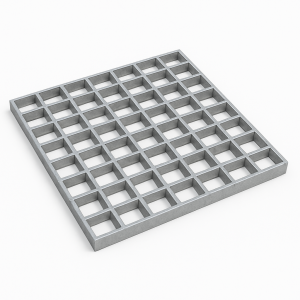 Решетчатый настил P 33х33/30х3 1000х1000 мм в наличии в Саратове