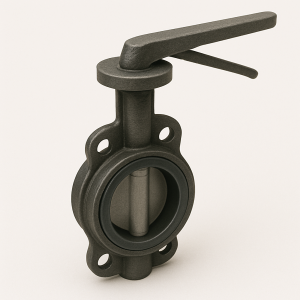 Затвор чугунный дисковый ДУ 100 РУ 16 ГОСТ 12521-89 в наличии в Саратове