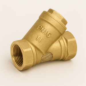 Латунный фильтр сетчатый резьбовой ДУ 15 РУ 30 ГОСТ 15527-2004 в наличии в Саратове