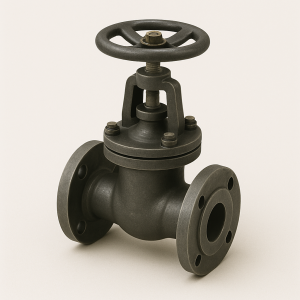 Задвижка чугунная фланцевая ДУ 100 РУ 10 30ч6бр в наличии в Саратове