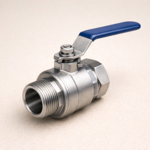 Кран шаровой 3-ходовой AISI 316L 1/2" ВР/ВР/ВР в наличии в Саратове